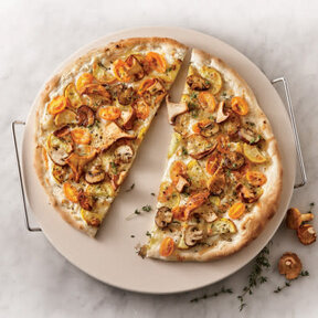 GP041 Pizza Stone & Rack