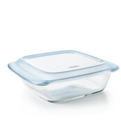 11176200  OXO Glass Baker w/Lid  8" square