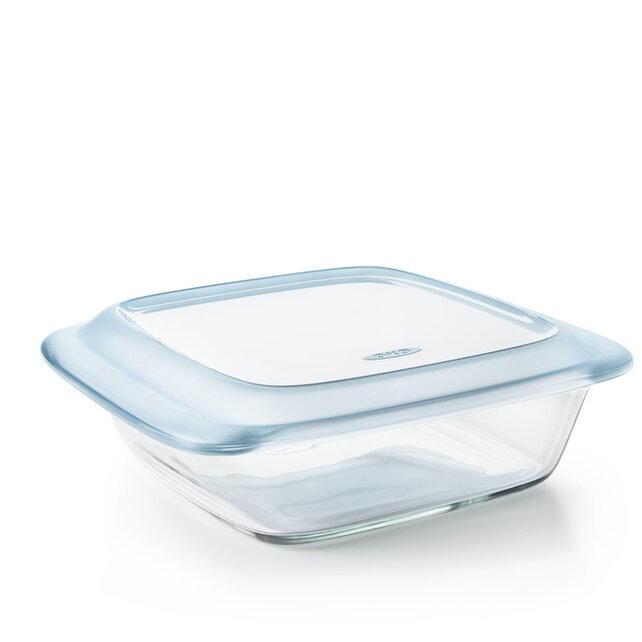 11176200  OXO Glass Baker w/Lid  8" square