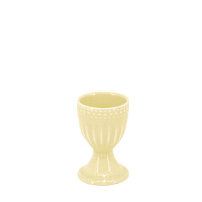 480121YL French Lace Egg Cup-Yellow