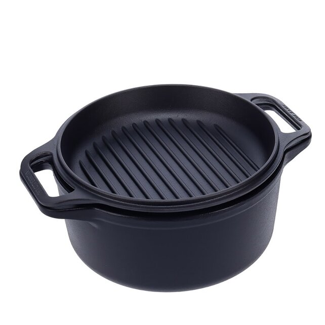6232362 Victoria Seasoned Combo Cooker 5.7L