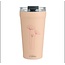 Trudeau 04722204 S/S Vacuum Tumbler-Pink Flowers-16oz