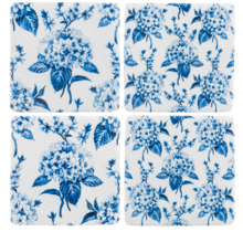 CB199092 Hydrangea Coaster Set of 4