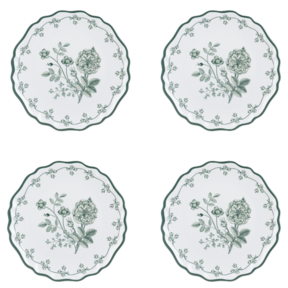 CB201872 Botanical Melamine Salad Plate
