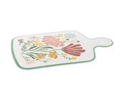 CB200651 Floral Melamine Charcuterie Board