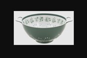 CB201876 Green Botanical Melamine Berry Bowl