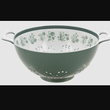 CB201876 Green Botanical Melamine Berry Bowl