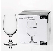 GL143 Superior Water Glass Set of 4