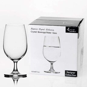 GL143 Superior Water Glass Set of 4