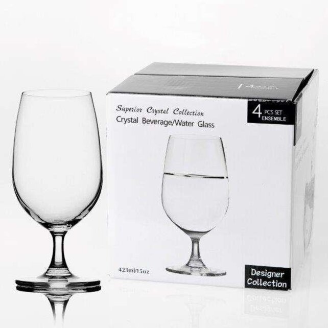 GL143 Superior Water Glass Set of 4