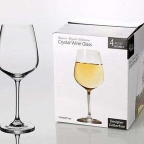 GL15 Superior Wine Glass Set of 4-15oz