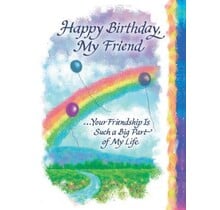 2583-CBM558P BD- Happy Birthday My Friend