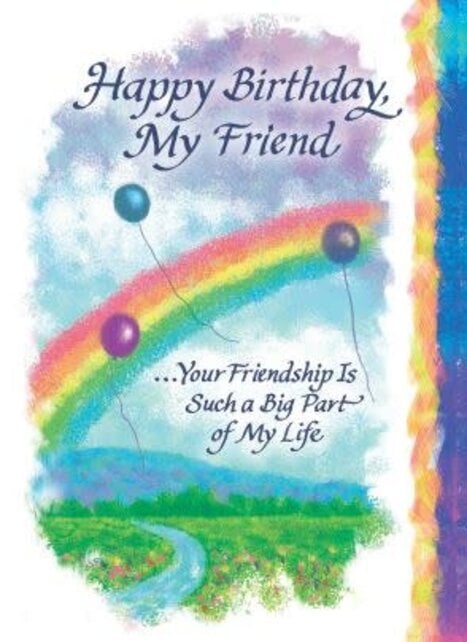 2583-CBM558P BD- Happy Birthday My Friend