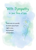2583-WCF537P SY-In Your Time of Loss