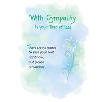 2583-WCF537P SY-In Your Time of Loss