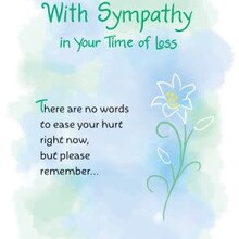 2583-WCF537P SY-In Your Time of Loss