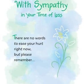 2583-WCF537P SY-In Your Time of Loss