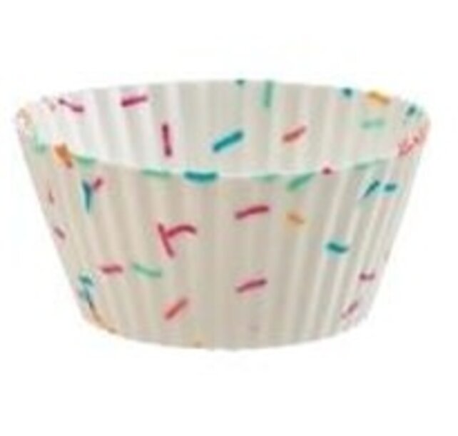 05119064- Silicone Muffin Cups -Set/12- Confetti