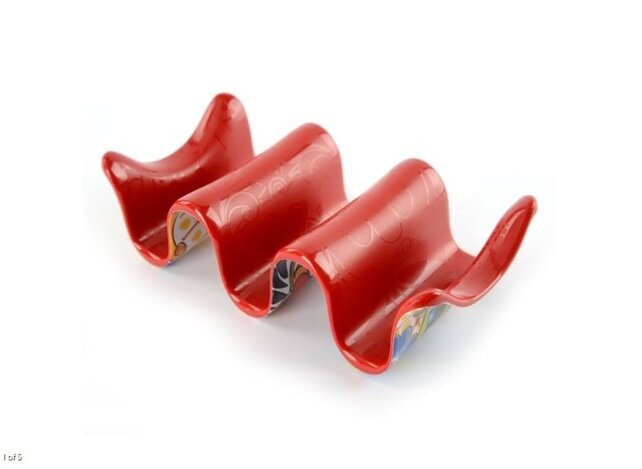 PRP23768- Taco Holder-Red