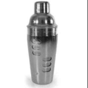 BAR17497 Cocktail Shaker w/Recipes