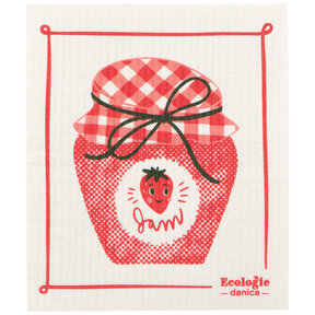 ESW4173D Swedish Dish Cloth-Strawberry Jam