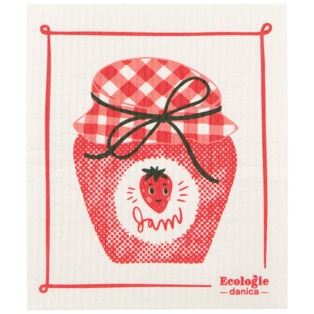 ESW4173D Swedish Dish Cloth-Strawberry Jam