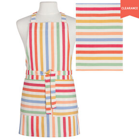 JAP1525D Apron & Dishtowel-Stripes