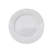 BC18821-MW Cashmere Rim Entree  Plate