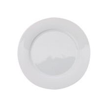 BC18821-MW Cashmere Rim Entree  Plate