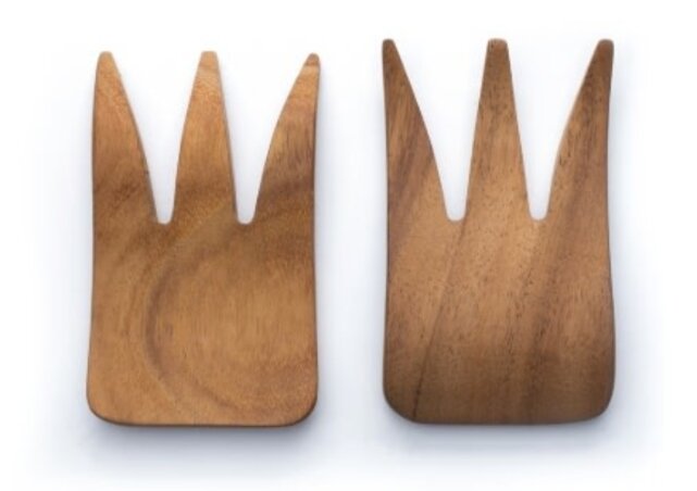 28152 Bear Claw Salad Server Set-2Piece
