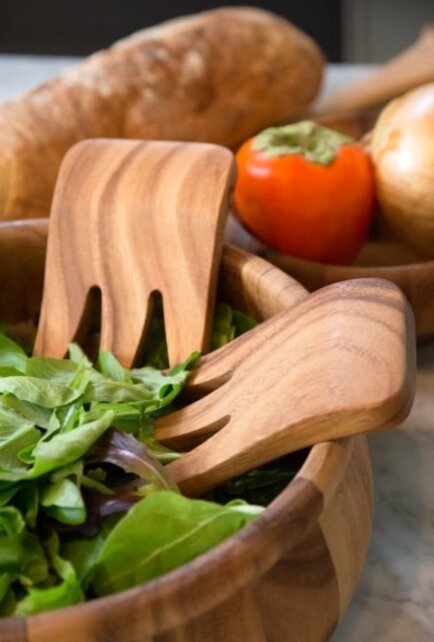 28152 Bear Claw Salad Server Set-2Piece