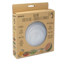 612305 Silicone Stretch Lids S/5