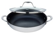 6515-32-ED  Meyer Dynasty 32cm Everyday Pan-Eterna Black