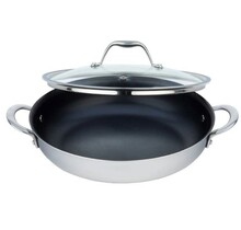 6515-32-ED  Meyer Dynasty 32cm Everyday Pan-Eterna Black
