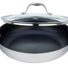 6515-32-ED  Meyer Dynasty 32cm Everyday Pan-Eterna Black