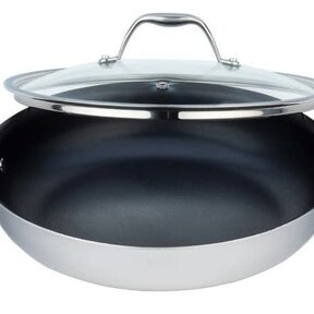 6515-32-ED  Meyer Dynasty 32cm Everyday Pan-Eterna Black