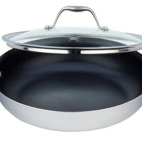 6515-32-ED  Meyer Dynasty 32cm Everyday Pan-Eterna Black
