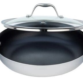 6515-28-ED Meyer Dynasty 28cm Everyday Pan-Eterna Black NS