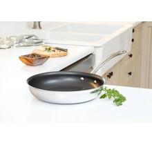 6515-24-00 Meyer Dynasty 24cm Frypan-Black Eterna NS