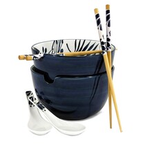 440109S2B Ramen Bowl Set/2-Blue