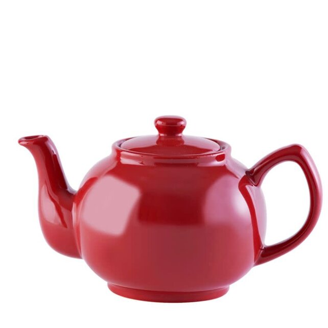 0219151Rd Price & Kensington 6 Cup Teapot-Red