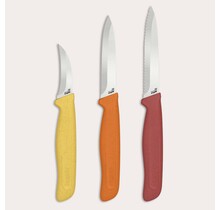 E920322 Zyliss Clssic 3pc Peeling & Paring Knife Set