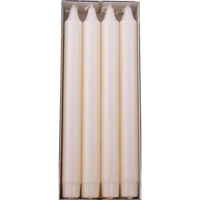 D2324821 Crown Candle 10" -Ivory