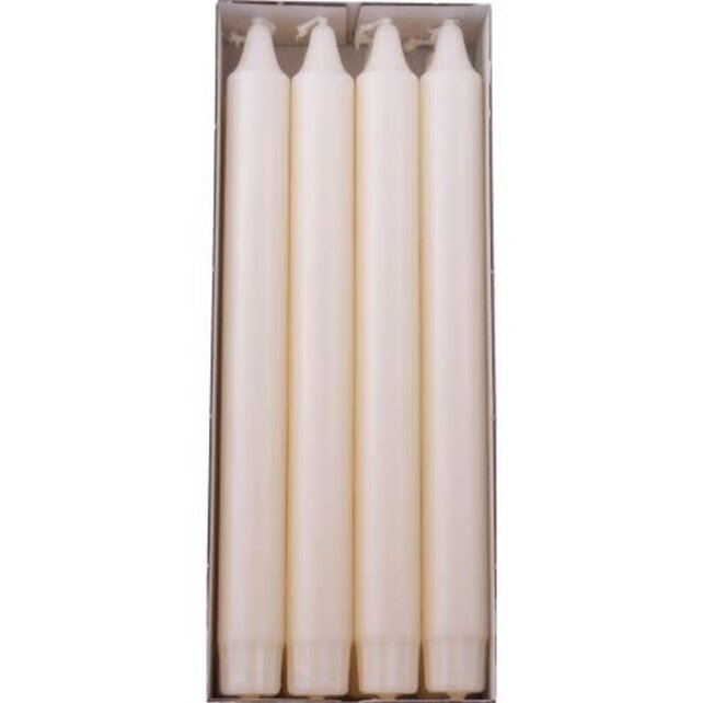 D2324821 Crown Candle 10" -Ivory