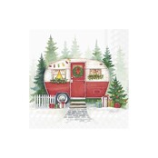 L1093600 Luncheon Napkin-Festive Camper