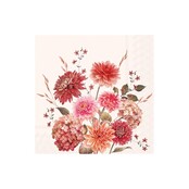 L1112560 Luncheon Napkin-Autumn Bouquet-cream