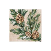 C1128360 Cocktail Napkin-Gilded Swag-cream