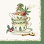 IHR C1087960 Cocktail Napkin-Festive Tea Time