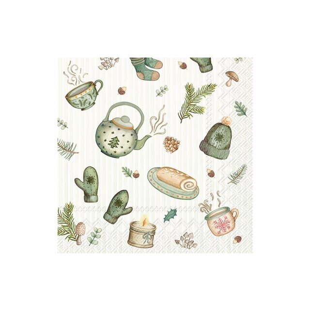 L1122829 Luncheon Napkin-All I Need For Christmas