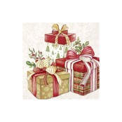 L1095960 Luncheon Napkin-Presents From Santa